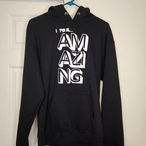 Champion Black 'I Feel Amazing' Hoodie